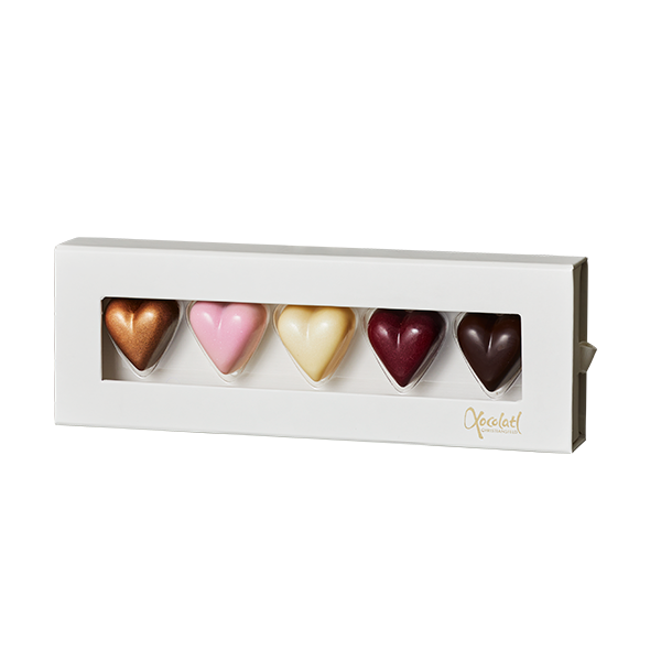 Chokoladehjerter
