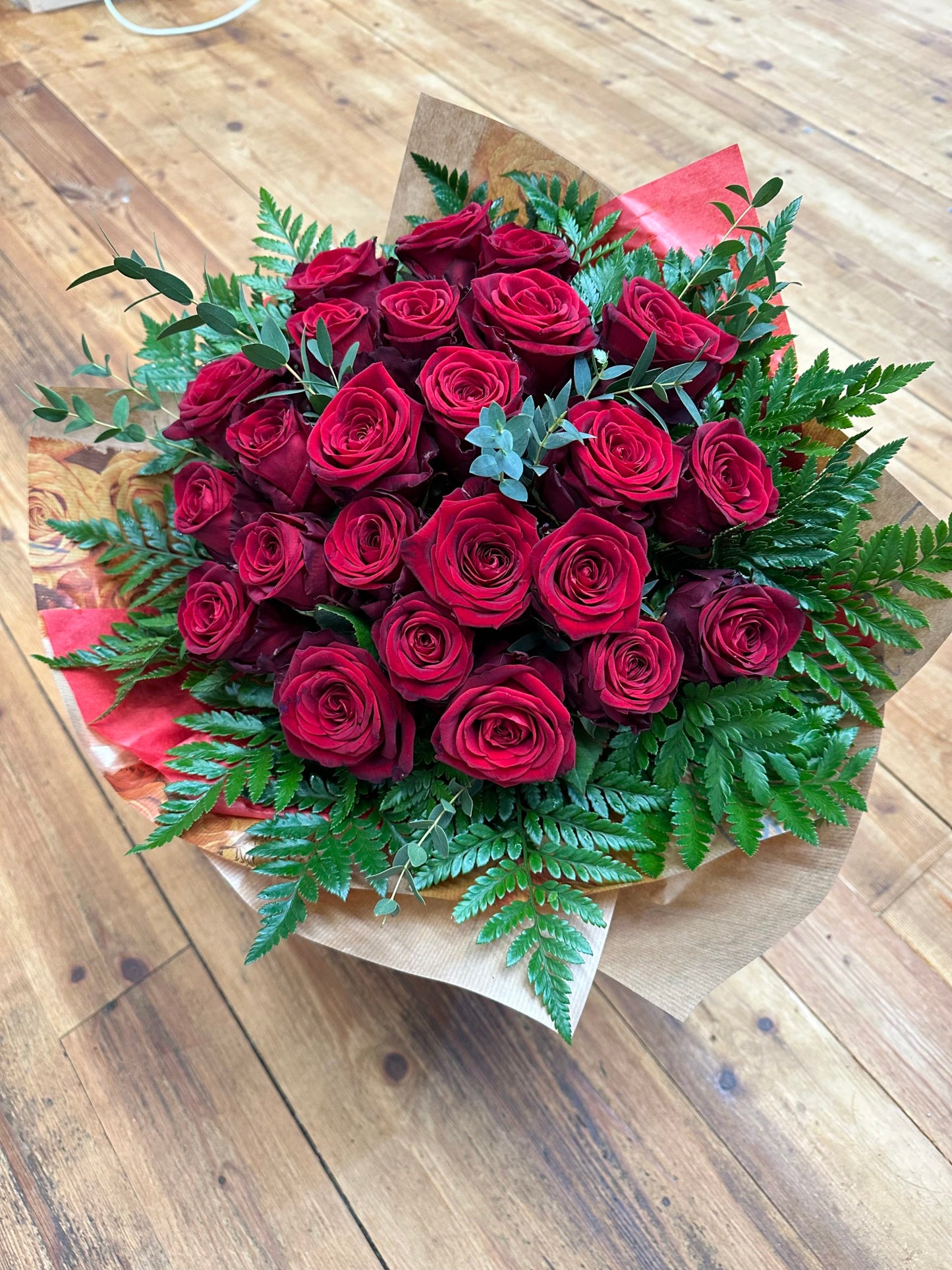 Rød Rose 24