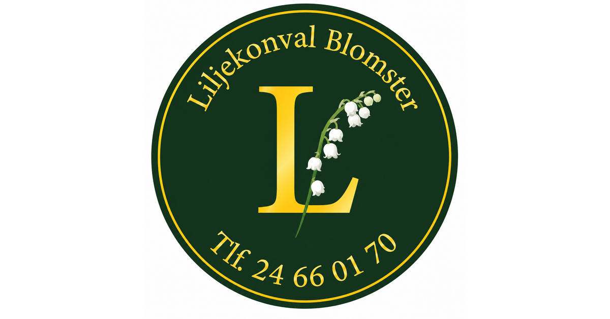 Liljekonval Blomster logo